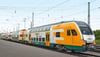 Die gelb-grünen Züge der ODEG sollen ab Mitte Dezember auf zwei weiteren Strecken im Land unterwegs sein.