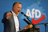 Leif-Erik Holm beim AfD-Landesparteitag in Waren.
