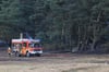 Wegen eines Waldbrands auf Usedom wurden zahlreiche Feuerwehren alarmiert.