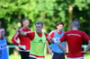 Zum Trainingsauftakt beim Verbandsligisten Greifswalder FC zeigte Trainer Roland Kroos seinen Spielern gleich wo drauf es ankommt.