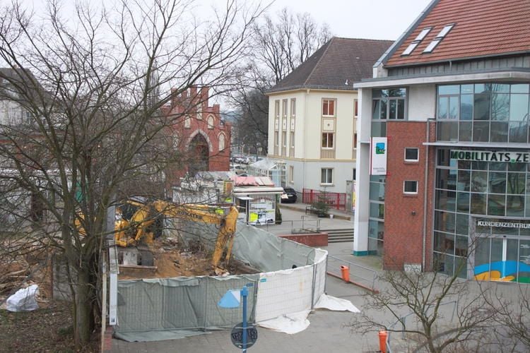 Neuer Parkplatz am Bahnhof in Planung