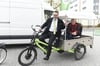 Hendrik Sommer und Karina Dörk möchten in ihren Behörden die E-Bikes verstärkt einsetzen.