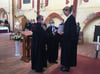 Pröpstin Britta Carstensen verabschiedete am Sonnabend das Pastorenpaar Dirk Fey und Stephan Möllmann-Fey aus dem Dienst in der Kirchengemeinde Wanzka.