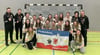 Die Handballerinnen der Landesauswahl MV nach ihrem Bronzegewinn beim Deutschland-Cup.