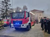 In Medow wurde am Samstag das neue Löschfahrzeug, des Typs LF 10, feierlich in Betrieb genommen.