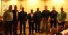 Die acht Gründungsmitglieder: Ronny Stieg, Uwe Wieland, Uwe Tott, Dietrich Lehmann, Peter Ruhnau, Rainer Lange, Andreas Donges und Peter Jandt (von links).