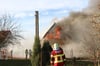Das Haus brannte bis auf seine Grundmauern nieder. Brandermittler wollen die Ursache festgestellt haben.