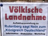 In Rutenberg organisiert die Bürgerinitiative "DemokratieBündnis Rutenberg" den Widerstand gegen die Machenschaften des selbsternannten "Königreichs Deutschland".