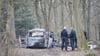 Das Fluchtauto wurde in einem Waldstück in Müssentin gefunden.