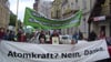 Schon 2009 wurde in Gryfino gegen den Bau eines Atomkraftwerks in Westpolen demonstriert, am Freitag wollen Umweltschützer auch in Neubrandenburg dagegen protestieren.
