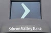 Logo am Hauptsitz der Silicon Valley Bank im kalifornischen Santa Clara.