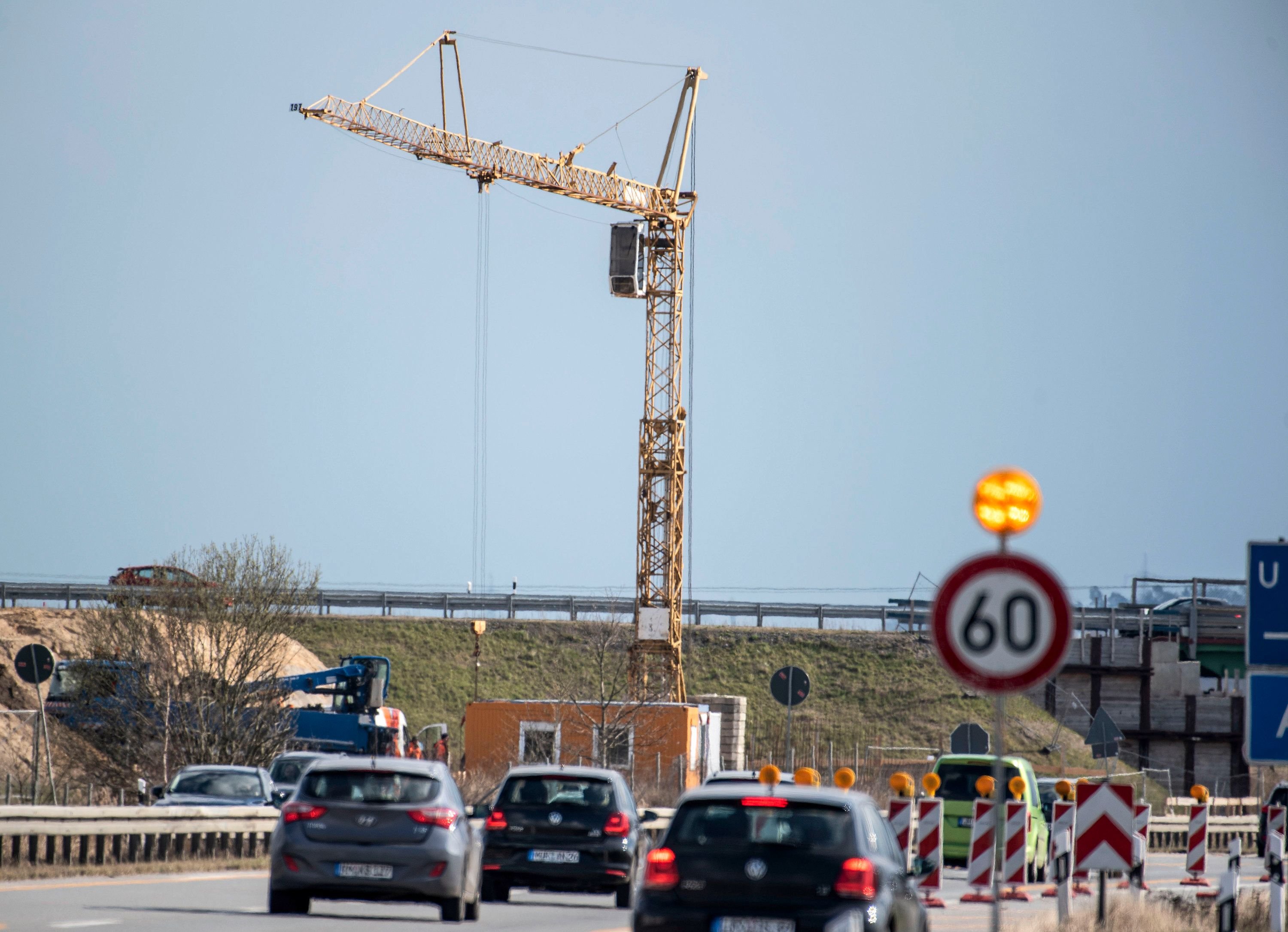 Brücke über A19 fertig gleich zwei Gründe zur Freude