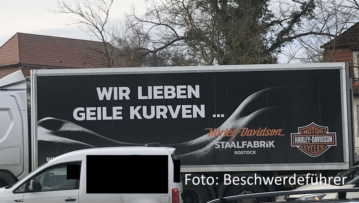 Rostocker Motorradhändler Wegen Sexistischer Werbung Gerügt 