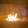 ▶ Wieder Mülltonne in Neubrandenburg in Flammen