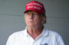 Ex-US-Präsident Donald Trump auf dem Gelände des Trump National Golf Club in Virginia.