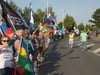 ► Demonstration in Malchin gegen „Air Defender“ – Menschenkette an B104