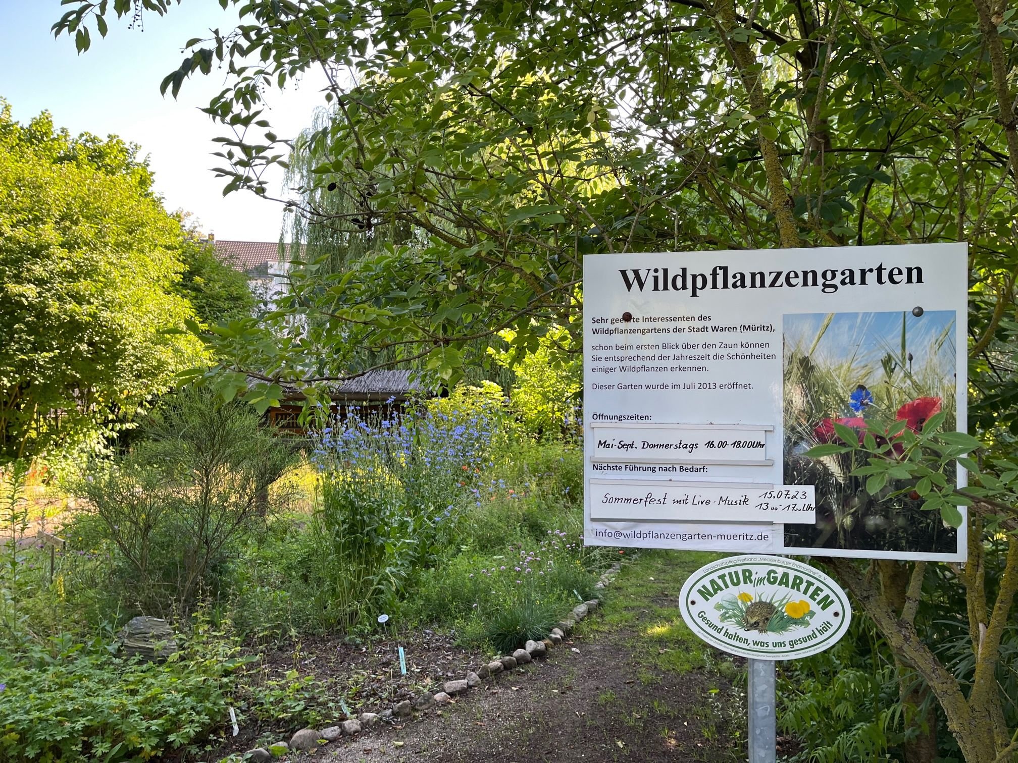 Dieser Garten an der Müritz ist einmalig und wird deshalb gefeiert