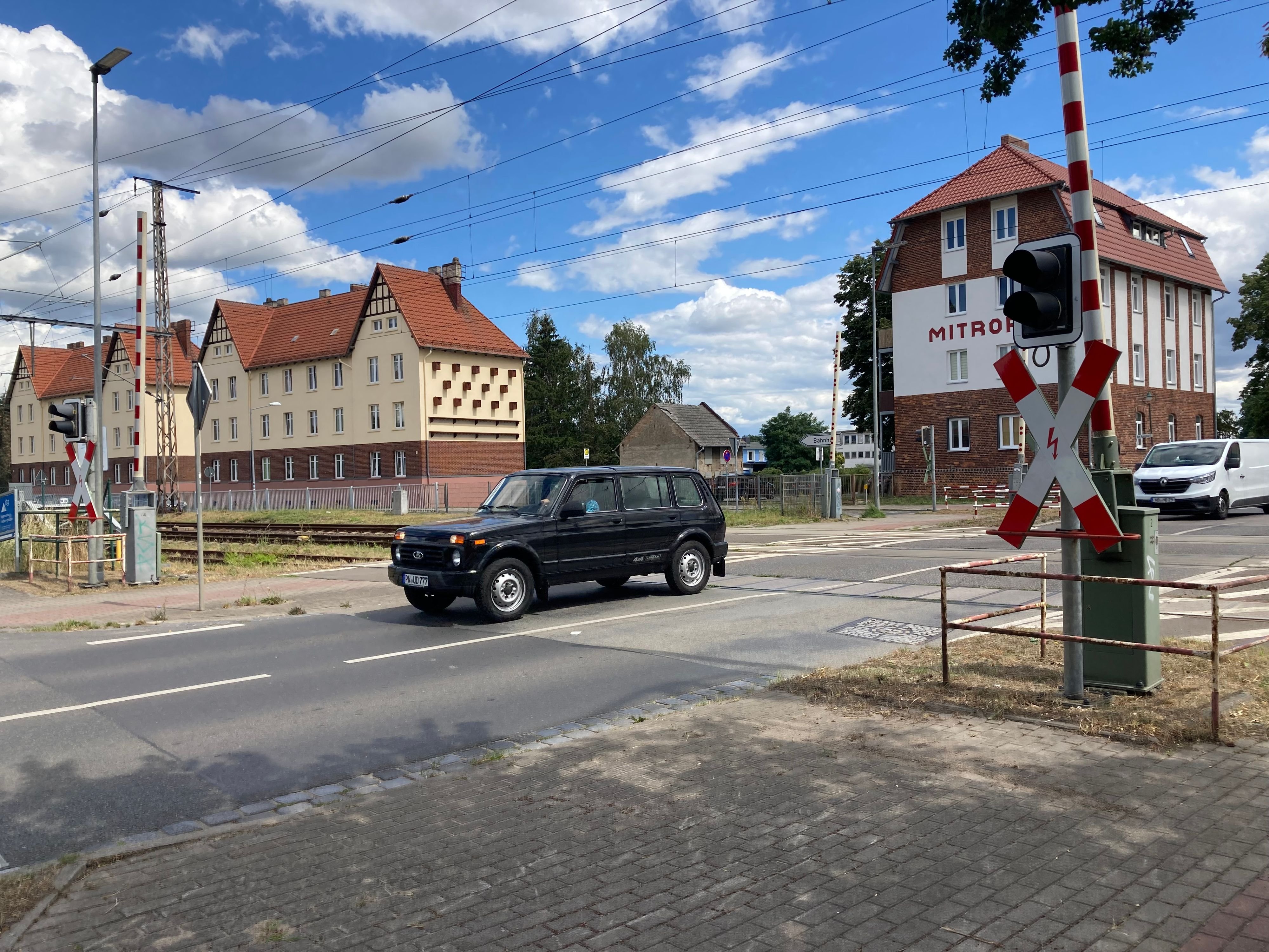 Bahnübergang In Pasewalk Wird Voll Gesperrt