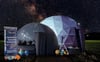 Zum aufblasbaren mobilen Planetarium gesellt sich eine wetterfeste Kuppel. Das schafft gänzlich neue Möglichkeiten für die Demminer Astronomiestation. Foto: ZVG 