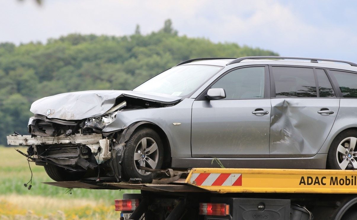 Vier Verletzte Bei Zusammenstoß Auf Der B111 Kurz Vor Usedom