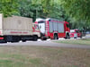 Die Feuerwehr Röbel und die die Wassergefahrengruppe der Feuerwehr Alt Schwerin waren im Einsatz.