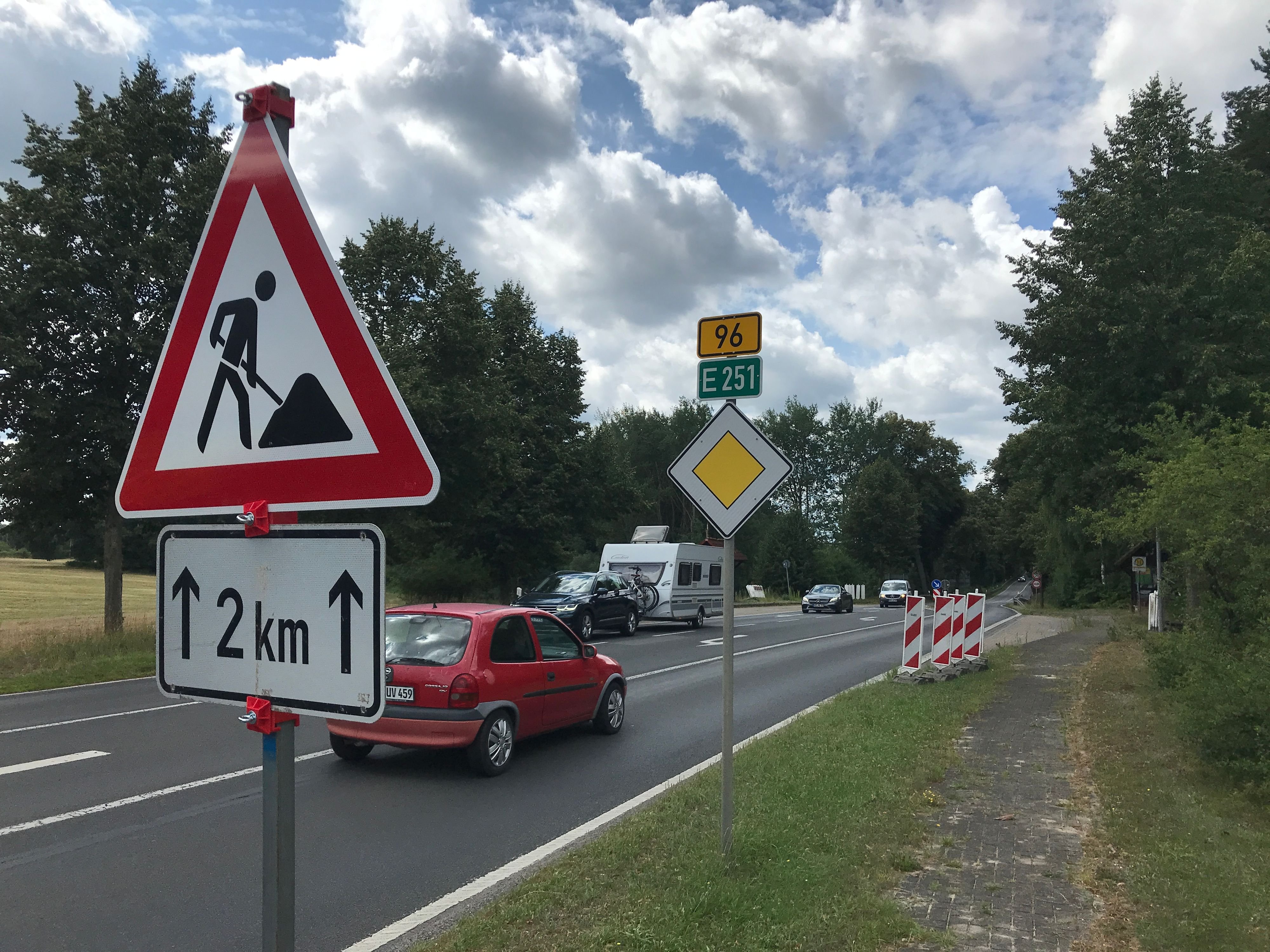 B96 Bleibt In Gransee Länger Gesperrt