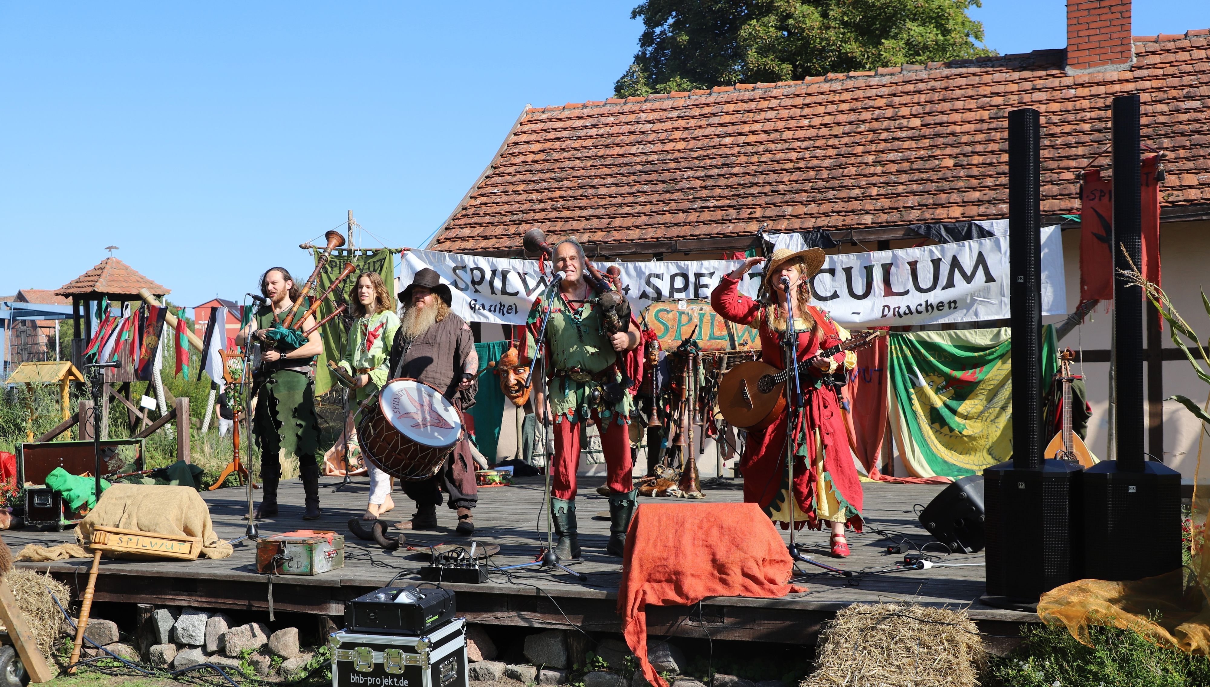  Mittelalterlicher Fackelumzug auf Usedom Motiv 