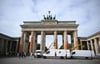 Reinigung des Brandenburger Tors kostet 35.000 Euro