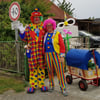 Mittlerweile hat Ralf Wendlandt auch seine Frau mit dem Clownsfieber angesteckt.