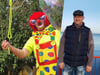 Im Handumdrehen wird aus dem Eggesiner Stabsfeldwebel Ralf Wendlandt (rechts) Clown Ralfi, den die Kinder auch für seine Riesenseifenblasen lieben.