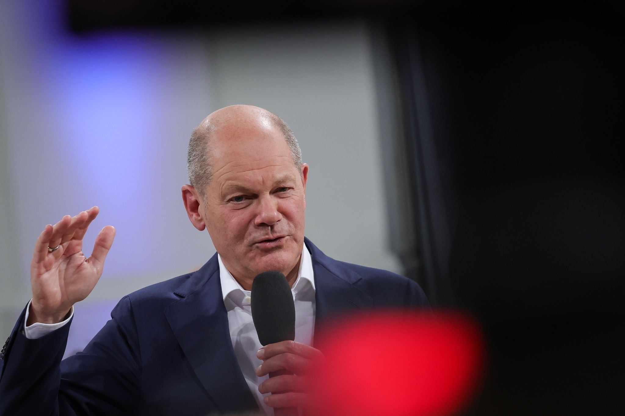 Scholz will in Regierung nicht ständig auf den Tisch hauen