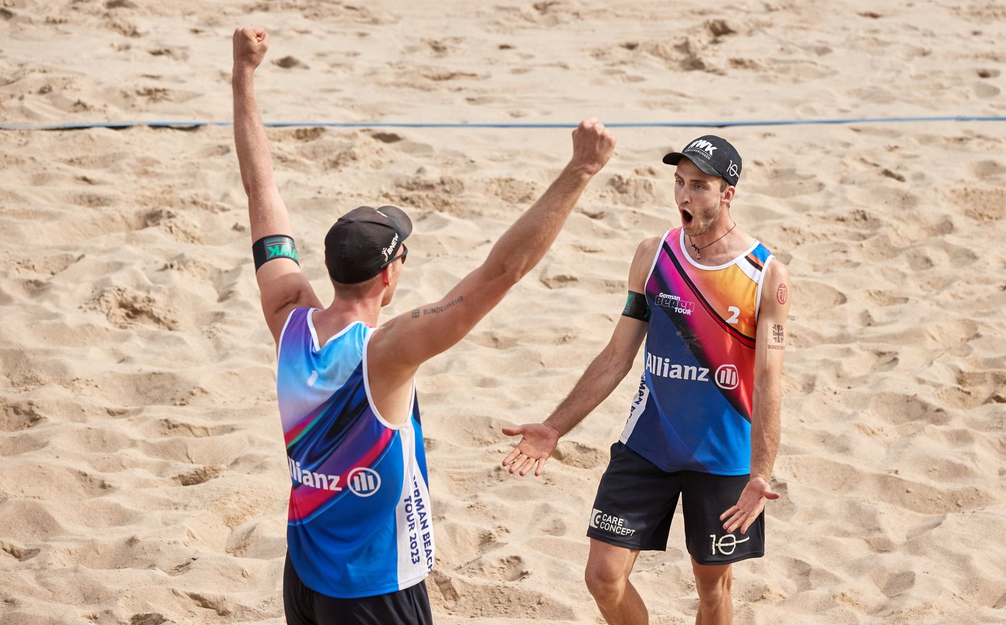 BeachVolleyballWM Zwei deutsche Teams im Achtelfinale