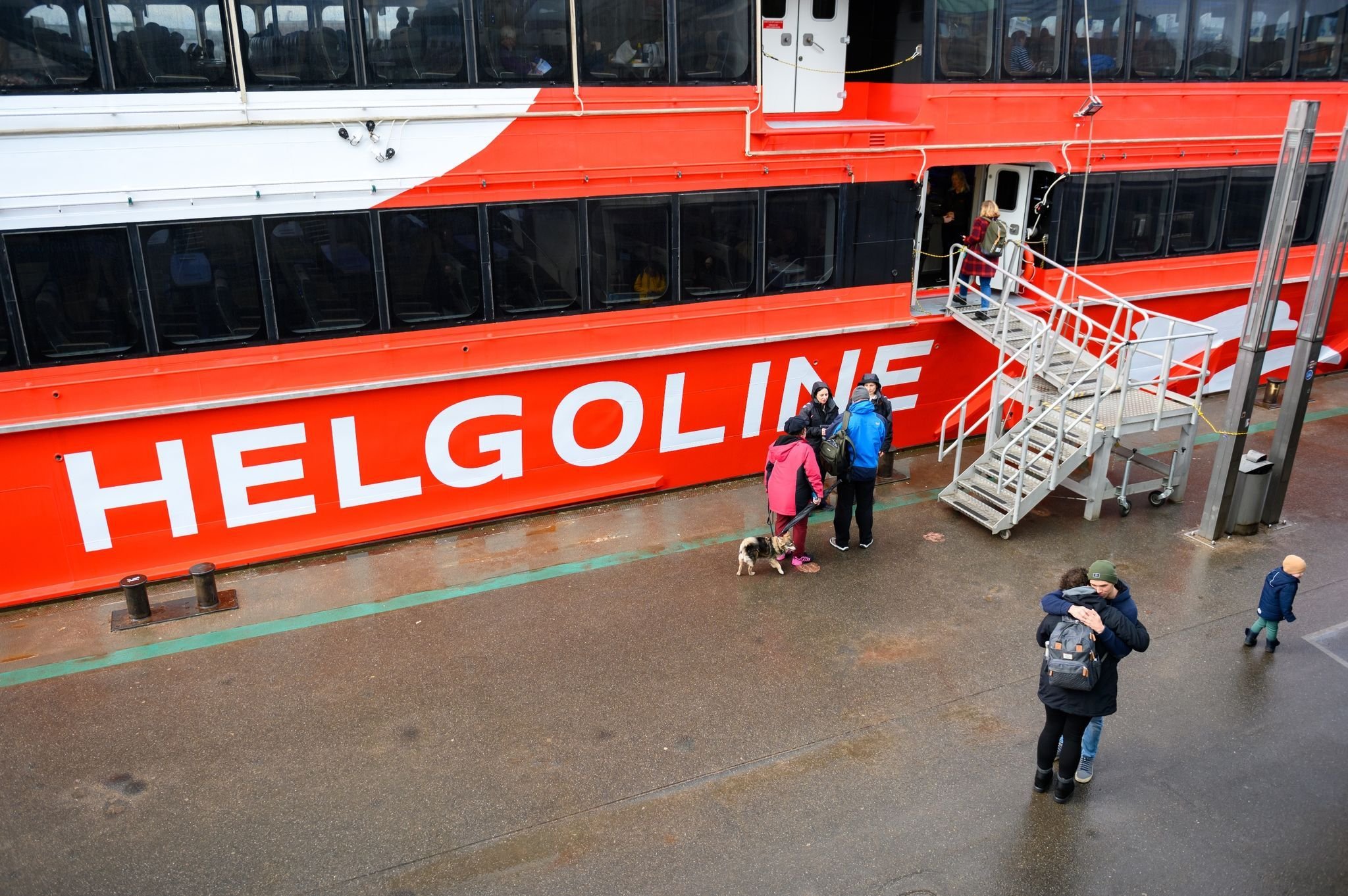 Winterpause Für Den Helgoland-Katamaran „Halunder Jet“