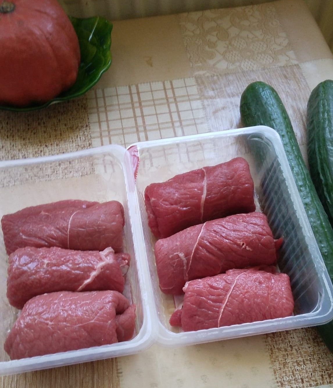 Für die Enkel auf Rouladen gespart