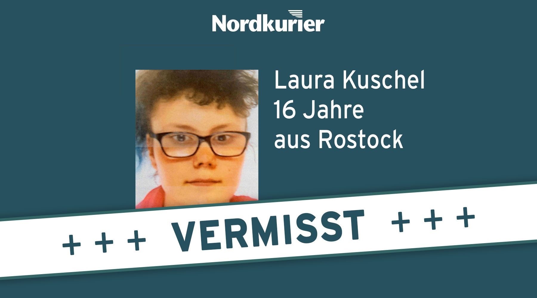 16Jährige aus Rostock vermisst