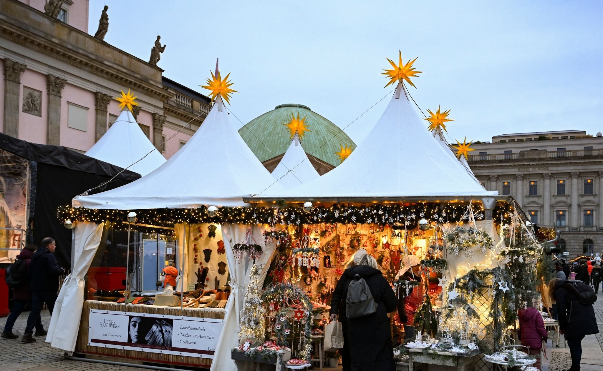 Viele Berliner Weihnachtsmärkte öffnen ihre Tore