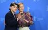 Sie haben den Film «In den Gängen» zusammen gedreht: Franz Rogowski und Sandra Hüller 2018 auf der Berlinale.