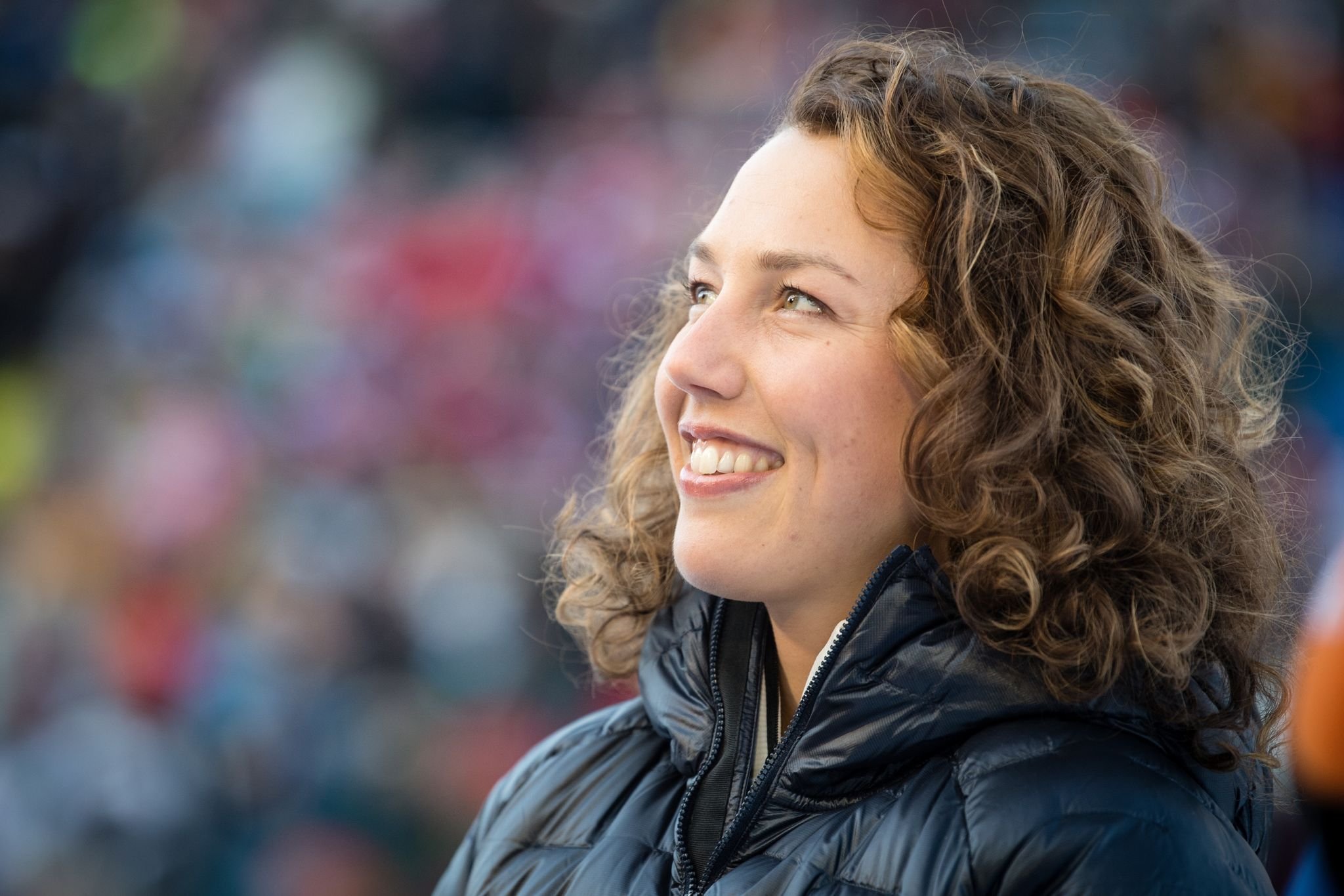 Bevor sie in die Berge ging, schrieb Laura Dahlmeier noch einen Wunsch auf