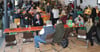 Schon vor der offiziellen Eröffnung&nbsp;waren die Plätze an den Kaffeetafeln im Tarnower Speicher gut gefüllt.&nbsp;