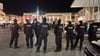 Bei den Protestdemos gegen die Coronamaßnahmen Anfang 2021 in Neubrandenburg war die Polizei umfangreich präsent, um die Einhaltung der Maßnahmen zu überwachen.
