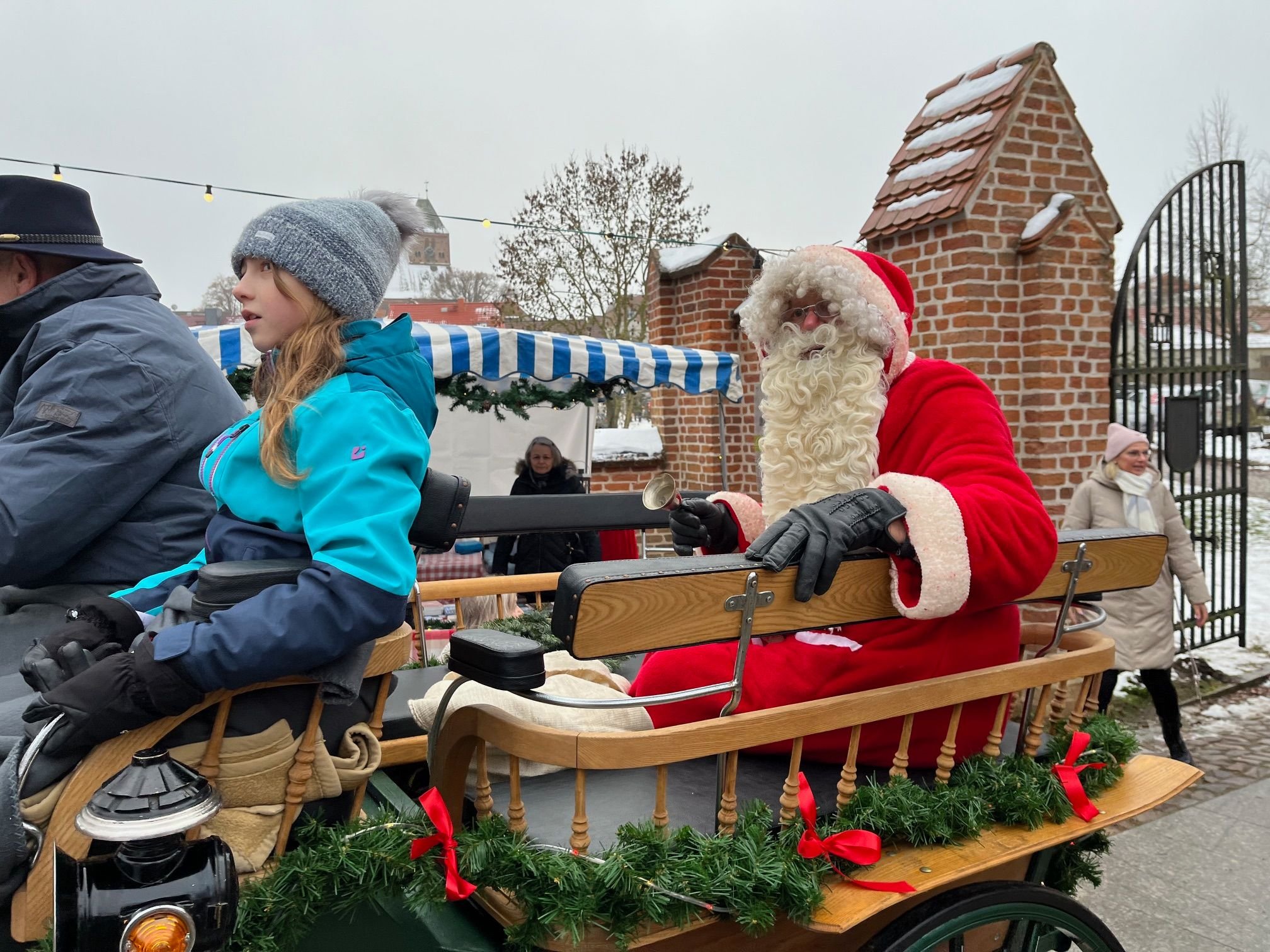 Was der Weihnachtsmann hier viel lieber getan hätte