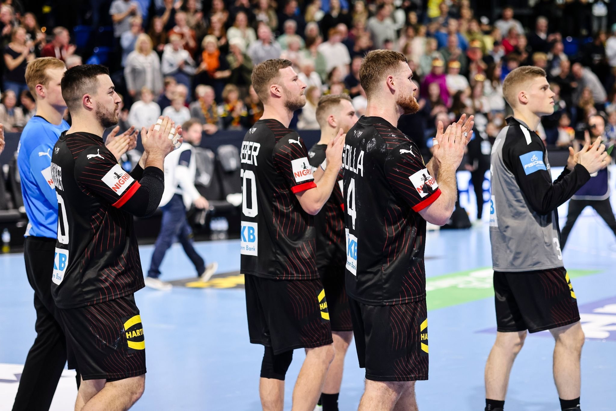 Handballer gewinnen gegen Portugal EMAus für Groetzki