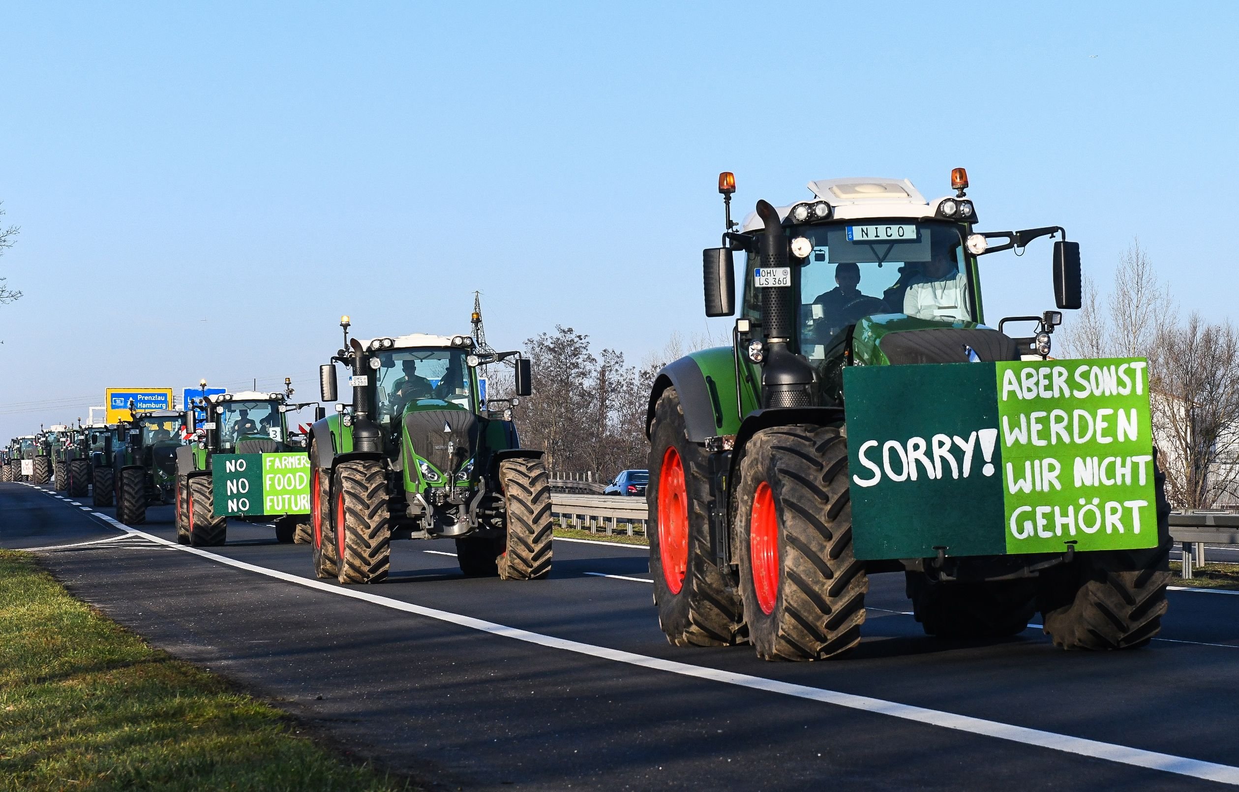 Bauern-Proteste In MV: Sonntagsfahrverbot Für LKW Aufgehoben