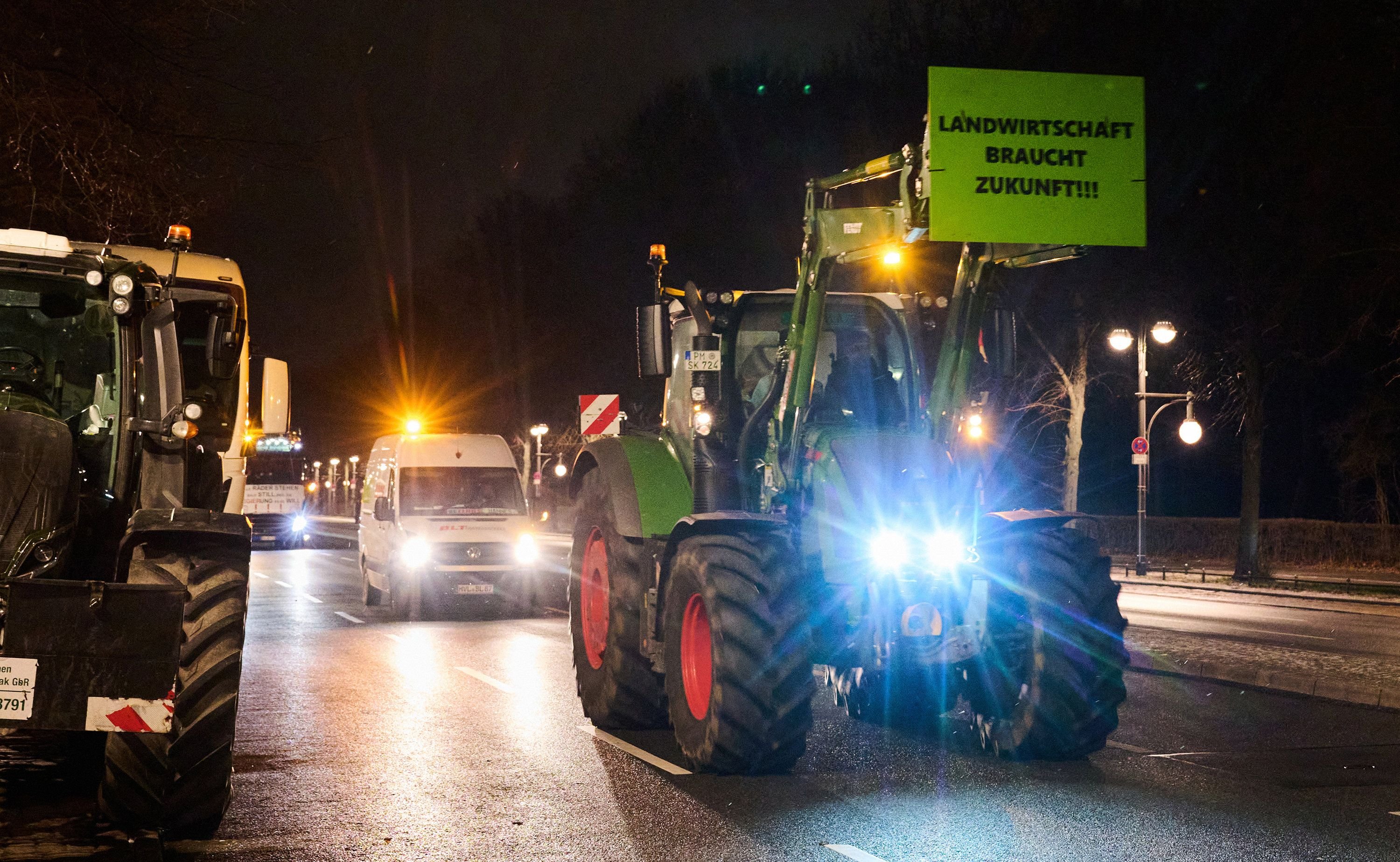 Bauernproteste Im Ganzen Land – Behinderungen Erwartet