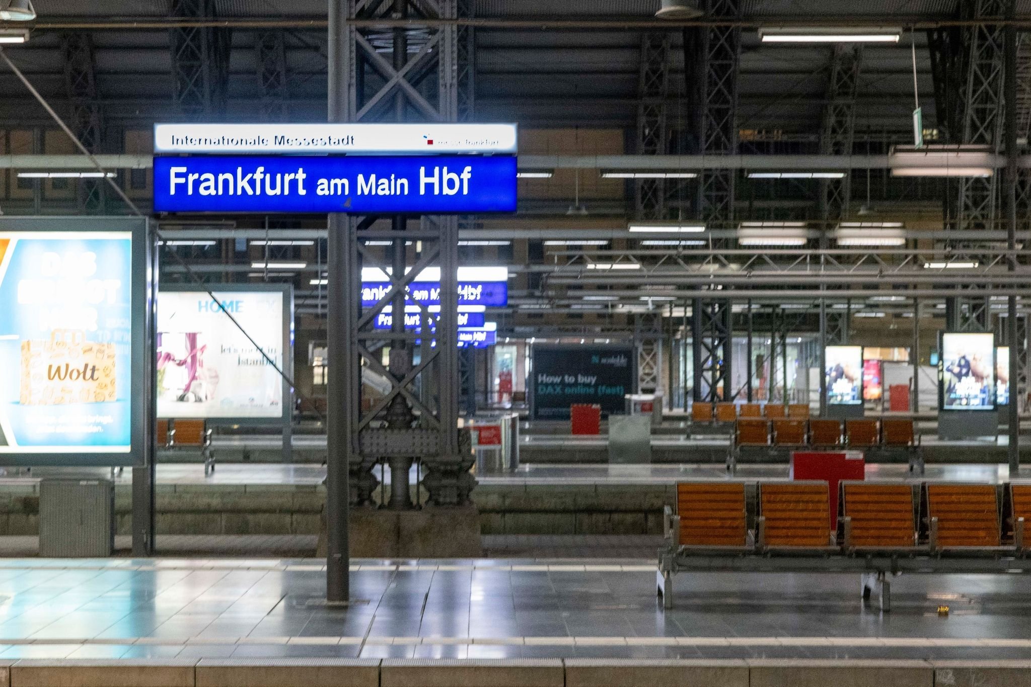 Bahnstreik Läuft - Nur Jeder Fünfte Fernzug Unterwegs