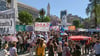 Manifestación contra Javier Mili en Buenos Aires, Argentina