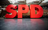 Das Logo der SPD ist zu sehen.