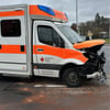 Krankenwagenunfall in Neubrandenburg: 160.000 Euro Schaden