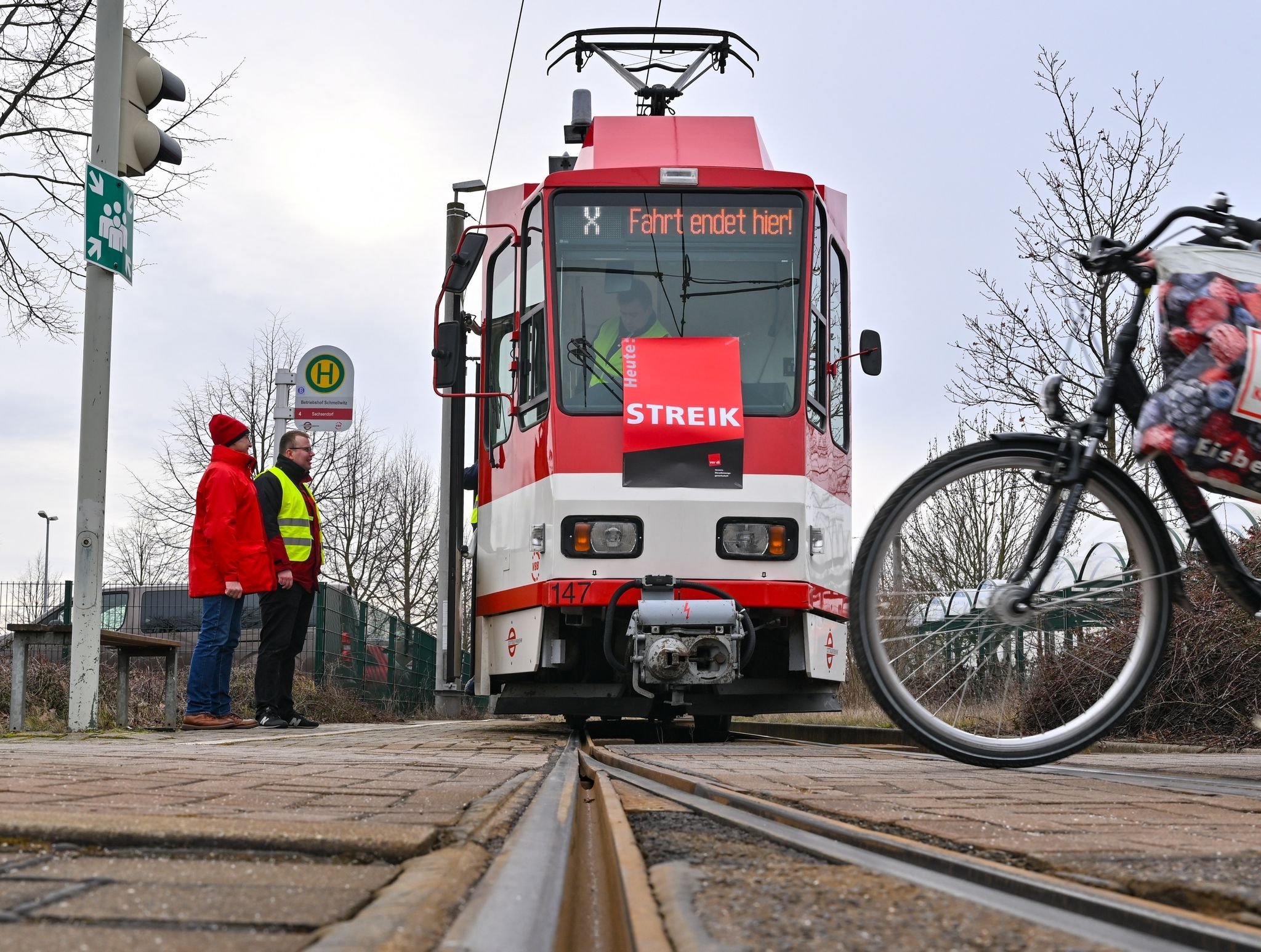 Warnstreik In Brandenburgs Verkehrsbetrieben