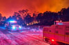 Ein Buschfeuer wütet seit Samstag zwischen den Orten Waroona und Pinjarra an der Westküste Australiens.